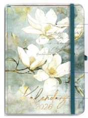 Kalendarz 2026 Botanical A5 TDW - Magnolia