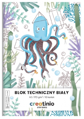 Blok Techniczny Creatinio A3/10k - biały