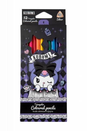 Coolpack, Kredki ołówkowe trójkątne - Kuromi, 12 kolorów (13686PTR)