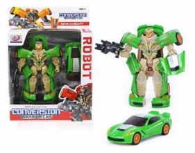 Składany Auto-Robot Transformers Wojownik Green