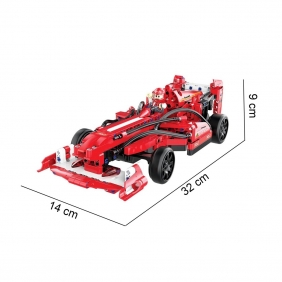 Klocki CADA. Auto sportowe Formula Racer RC. 317 elementów