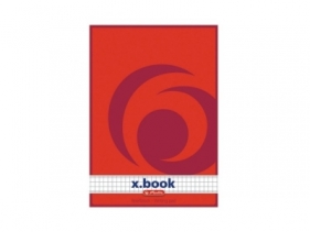 Notatnik szkolny A6 100 kartkowy w kratkę X-book