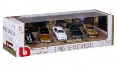 Vintage Collection 5-pak 1:64 BBURAGO