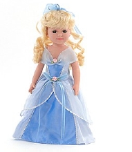 Lalka księżniczka 38 cm winylowa