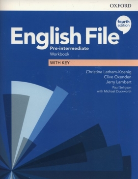 English File 4E Pre-Intermediate WB with Key (Uszkodzona okładka)
