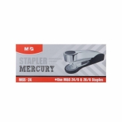 Zszywacz metalowy Mercury 24/6 25K srebrny M&G