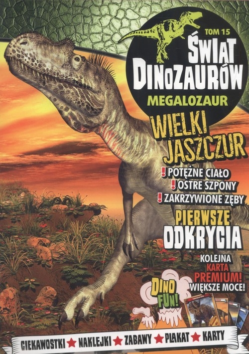 Świat Dinozaurów 15/2019 Megalosaurus