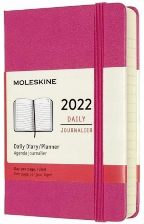Kalendarz 2022 dzienny 12MP tw. bougainville pink