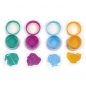 Farby plakatowe pastelowe Kidea, 24 kolory x 10ml (FPP24KKA)