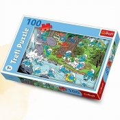 Smerfy Puzzle 100 Nad rzeką (16168)