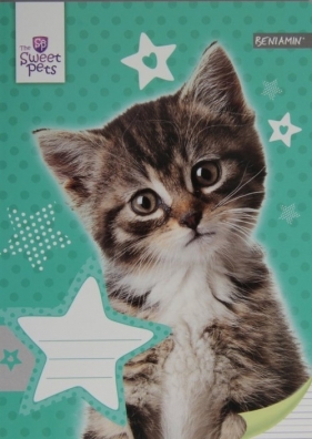 Zeszyt A5 Sweet Pets w trzy linie 16 kartek - <br />