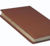 Kalendarz 2026 B6 wymienny wkład dzienny brązowy