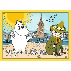 Puzzle 4w1: Wesoły dzień Muminków (34368)