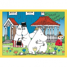 Puzzle 4w1: Wesoły dzień Muminków (34368)