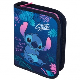 Coolpack, Piórnik jednoklapkowy bez wyposażenia Clipper Disney Blue - Stitch (F076780)