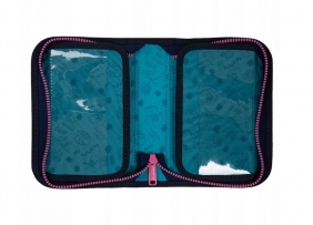 Coolpack, Piórnik jednoklapkowy bez wyposażenia Clipper Disney Blue - Stitch (F076780)