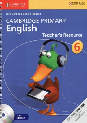 Cambridge Primary English Teacher?s Resource 6 + CD-ROM - Burt Sally, Ridgard Debbie