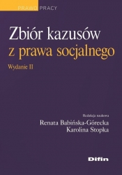 Zbiór kazusów z prawa socjalnego - Karolina Stopka, Renata Babińska-Górecka