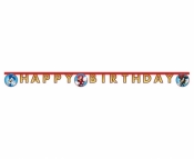 Banner Sonic - Happy Birthday 200cm