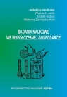 Badania naukowe we współczesnej gospodarce Opracowanie zbiorowe