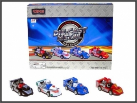 Samochód Hipo Gokart 9cm 4-kolory z napędem (HXDS40)