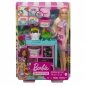 Barbie: Kwiaciarnia - zestaw + lalka (GTN58)