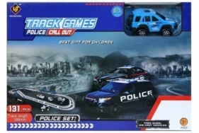 Tor samochodowy metalowy policja