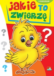 Kolorowanka. Jakie to zwierzę? - Kurczak (A5, 16 str.) - Opracowanie zbiorowe