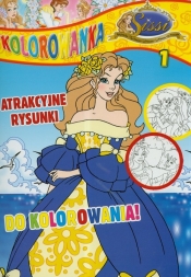 Księżniczka Sissi kolorowanka 1 - <br />