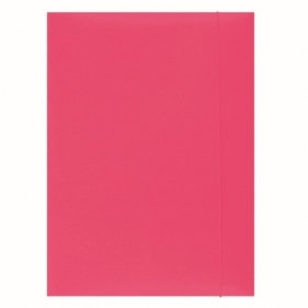 Teczka kartonowa na gumkę Office Products A4 kolor: różowy 300 g (21191131-13)