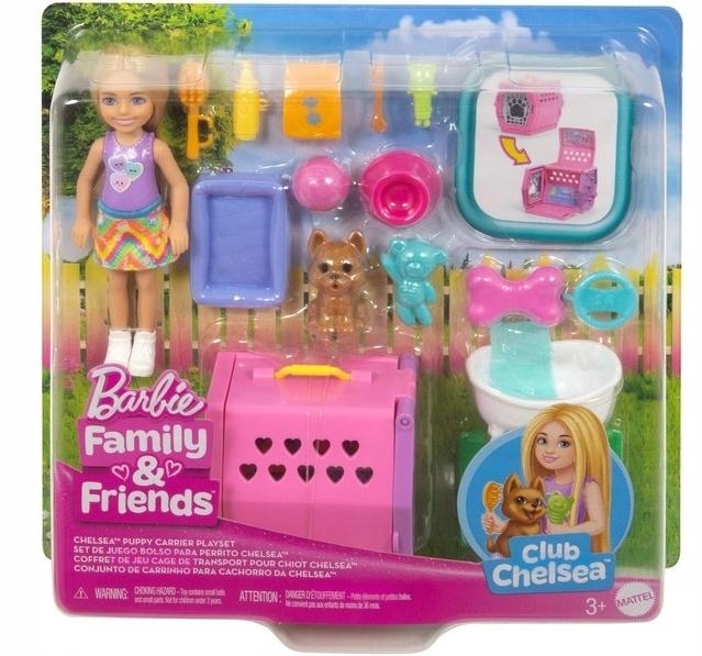 <img src='https://webimage.pl/pics/688/3/d0194735283064.jpg' style='height:440px' /> Barbie Chelsea Transporter dla pieska