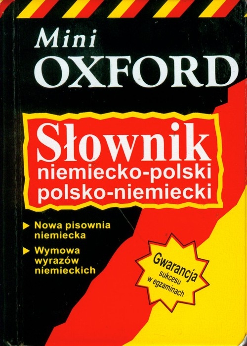 Słownik niemiecko-polski polsko -niemiecki Mini