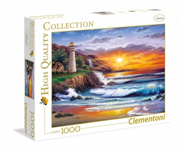 Puzzle High Quality Collection Lighthouse at sunset 1000 (39368)