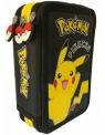 Piórnik szkolny potrójny z wyposażeniem - Pokemon