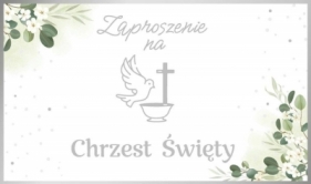Zaproszenie Chrzest (10szt)