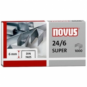 Zszywki Novus 24/6 super x 1000 (040-0026)