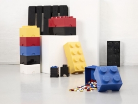 LEGO, Pojemnik klocek Brick 8 - Szary (40041740)