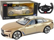 Auto R/C BMW i4 1:14 złote