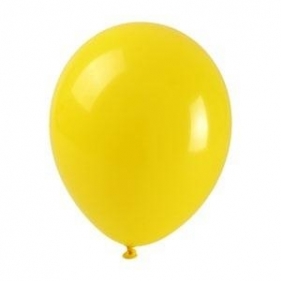 Balony pastelowe żółte 25cm 100szt