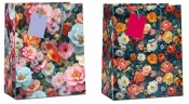 Torba prezentowa Flower 14x11,5x6,5cm MIX