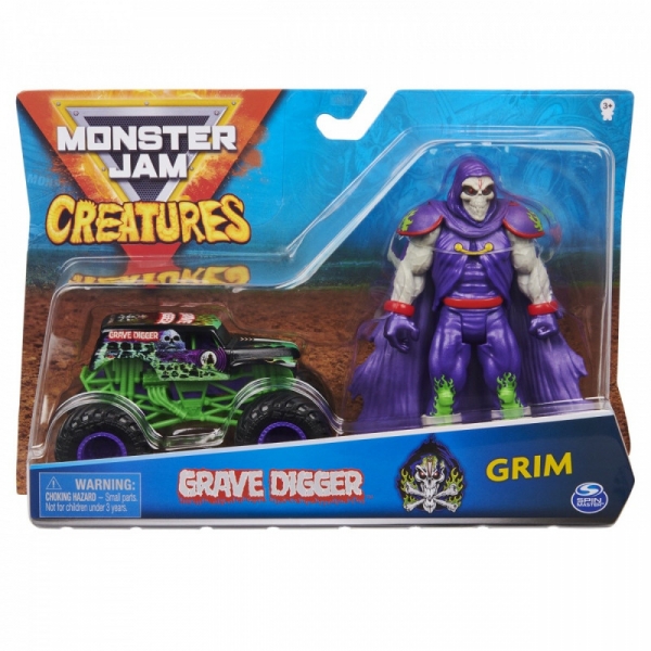 Pojazd Monster Jam 1/64 Grave Digger 2 (6055108/20126733)