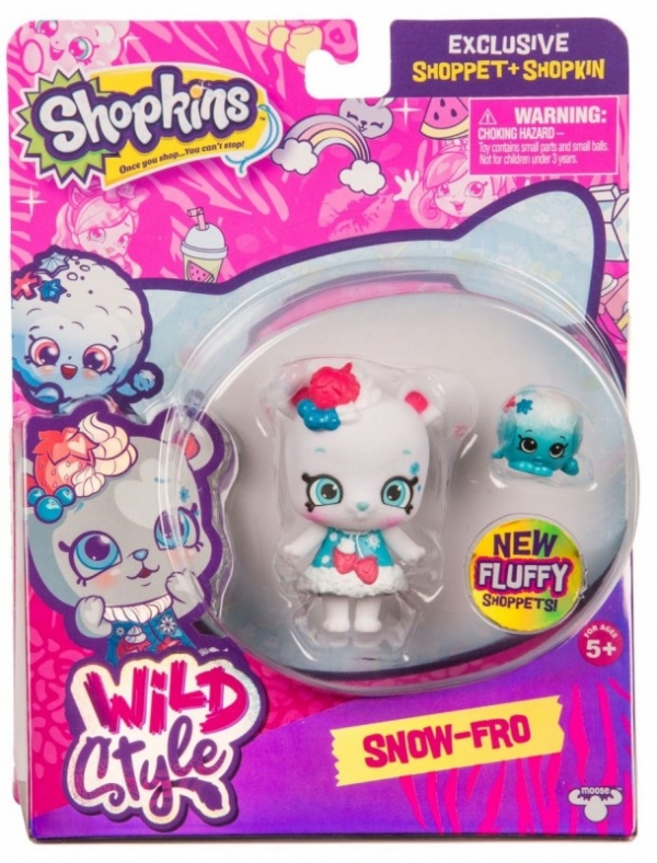 Figurki Shopkins Sezon 9 Wild Shoppets - Snow-Fro (SHP56696H)