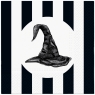 Serwetki papierowe 33 x 33 cm - Striped Hat