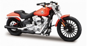 Motocykl HD 2016 Breakout pomarańczowy 1/18 (10139360/77068)