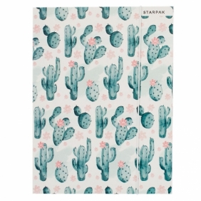 Teczka z gumką A4 kaktus/ananas (441058)