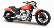 Motocykl HD 2016 Breakout pomarańczowy 1/18 (10139360/77068)