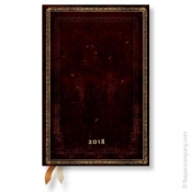 Kalendarz książkowy mini 2018 12M hor.BlackMorocca