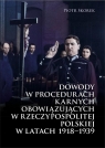 Dowody w procedurach karnych obowiązujących w... Piotr Skorek