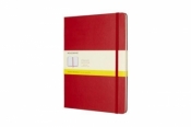 Notes Classic 19x25 kratka - czerwony MOLESKINE