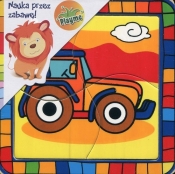 Puzzle drewniane układanka Pojazdy 4 elementy